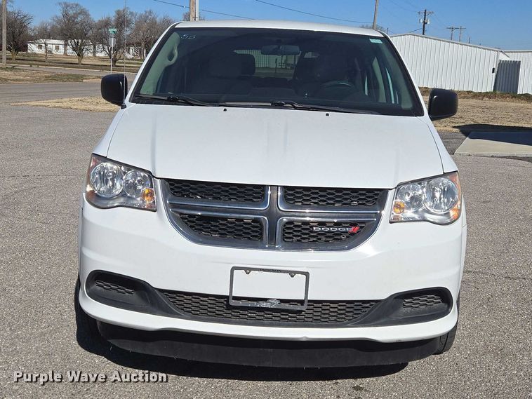 image for item ET1389 2017 Dodge Grand Caravan handicap accessible van