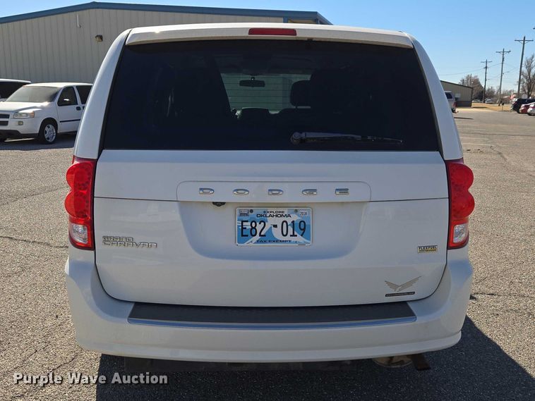 image for item ET1389 2017 Dodge Grand Caravan handicap accessible van