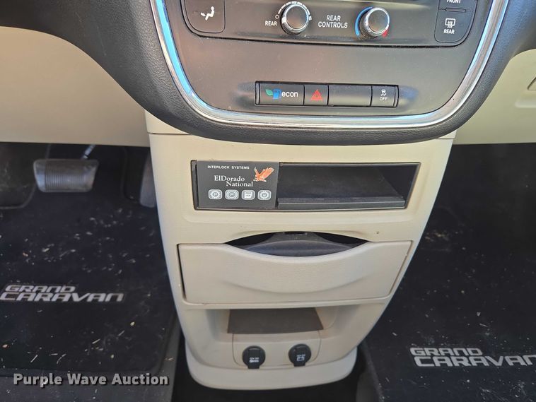 image for item ET1389 2017 Dodge Grand Caravan handicap accessible van