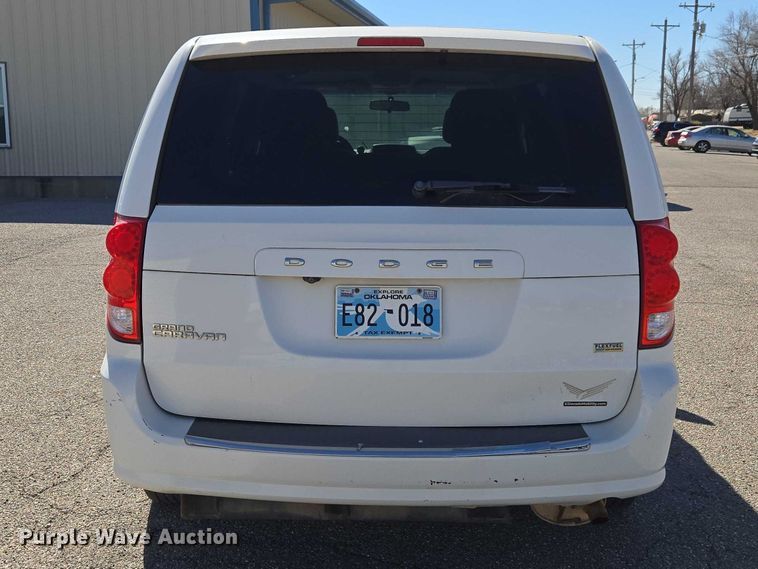 image for item ET1390 2017 Dodge Grand Caravan handicap accessible van