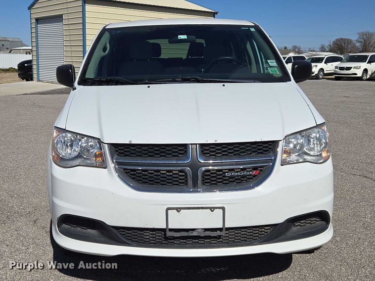 image for item ET1394 2017 Dodge Grand Caravan handicap accessible van