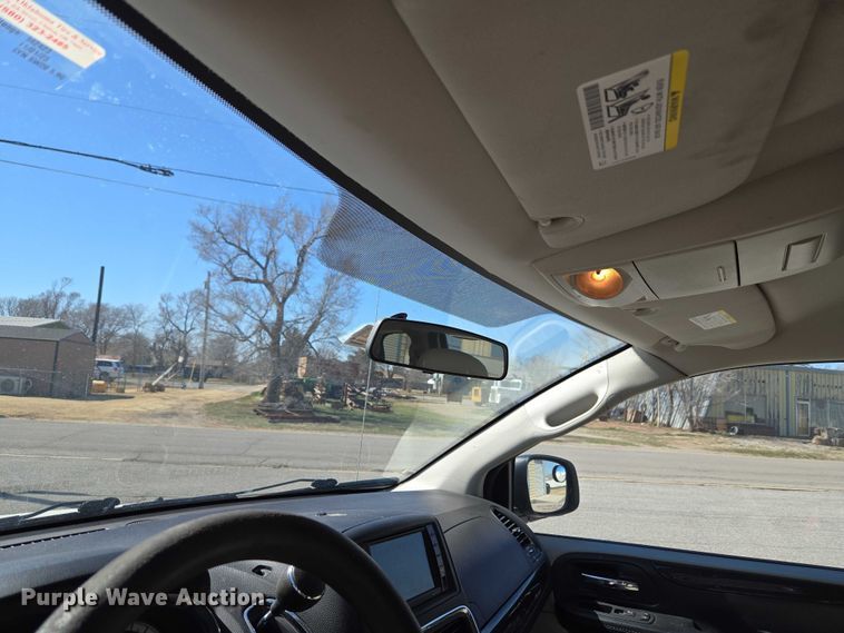 image for item ET1394 2017 Dodge Grand Caravan handicap accessible van