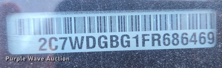 image for item ET1396 2015 Dodge Grand Caravan handicap accessible van