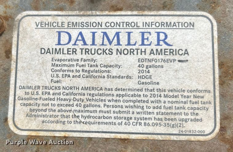 image for item ET6935 2015 Freightliner MT45 delivery truck