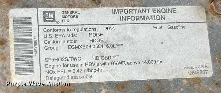 image for item ET6935 2015 Freightliner MT45 delivery truck