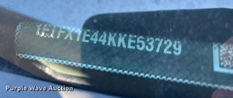 image for item ET8640 2019 Ford F150 Ext. Cab pickup truck