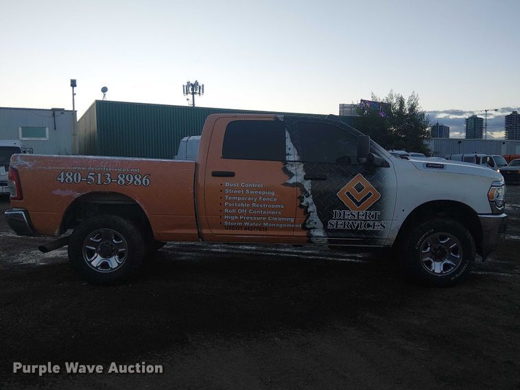 image for item EU2639 2020 RAM 3500 Crew Cab pickup truck