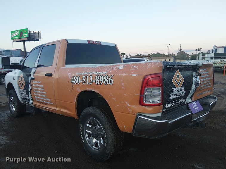 image for item EU2639 2020 RAM 3500 Crew Cab pickup truck