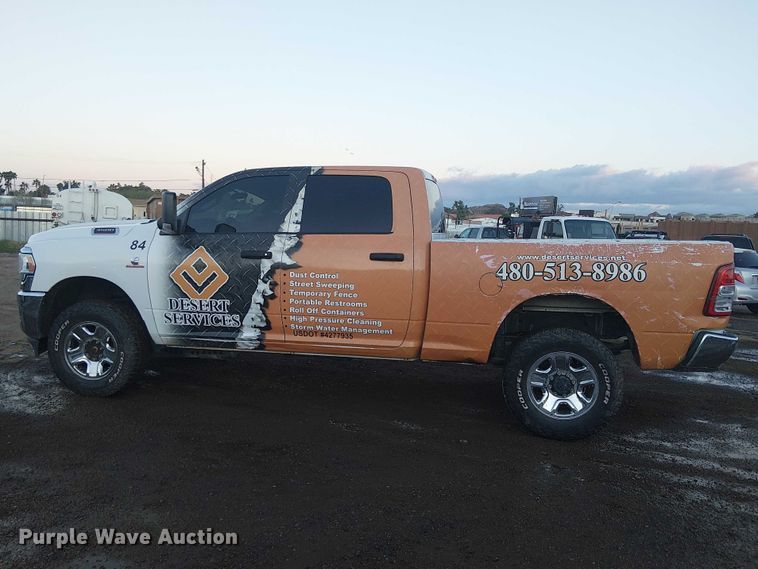 image for item EU2639 2020 RAM 3500 Crew Cab pickup truck