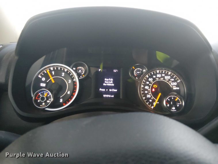 image for item EU2639 2020 RAM 3500 Crew Cab pickup truck