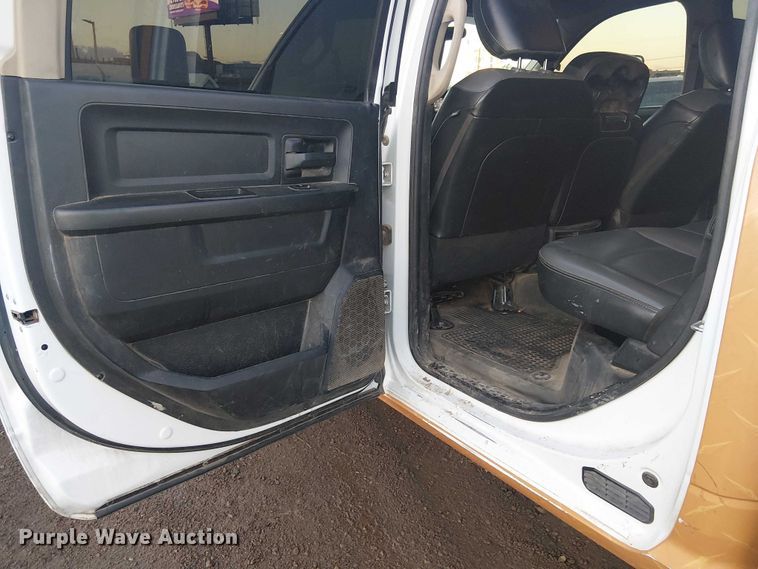 image for item EU2639 2020 RAM 3500 Crew Cab pickup truck