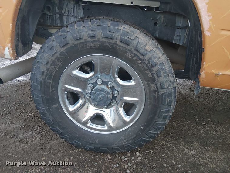 image for item EU2639 2020 RAM 3500 Crew Cab pickup truck