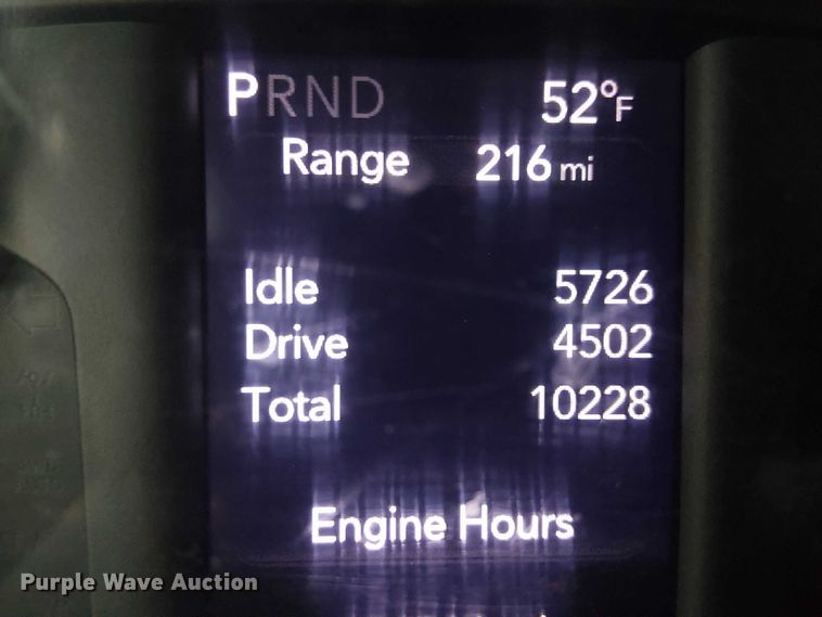 image for item EU2639 2020 RAM 3500 Crew Cab pickup truck