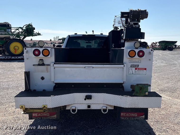 image for item EU4976 2020 Ford F350 Super Duty XL Ext. Cab utility bed pickup truck