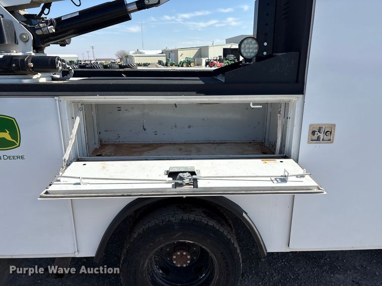 image for item EU4976 2020 Ford F350 Super Duty XL Ext. Cab utility bed pickup truck