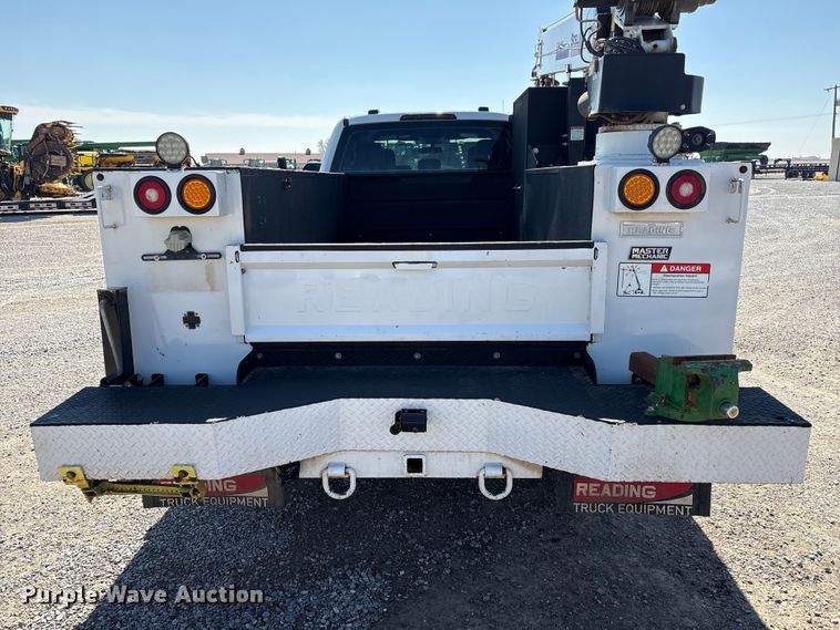 image for item EU4976 2020 Ford F350 Super Duty XL Ext. Cab utility bed pickup truck