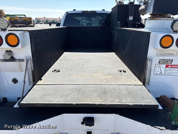 image for item EU4976 2020 Ford F350 Super Duty XL Ext. Cab utility bed pickup truck