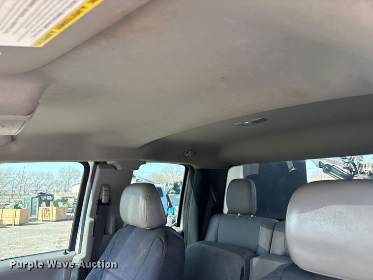 image for item EU4976 2020 Ford F350 Super Duty XL Ext. Cab utility bed pickup truck