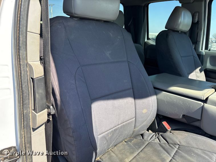 image for item EU4976 2020 Ford F350 Super Duty XL Ext. Cab utility bed pickup truck