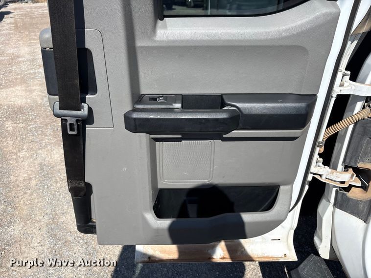 image for item EU4976 2020 Ford F350 Super Duty XL Ext. Cab utility bed pickup truck
