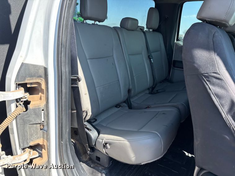 image for item EU4976 2020 Ford F350 Super Duty XL Ext. Cab utility bed pickup truck