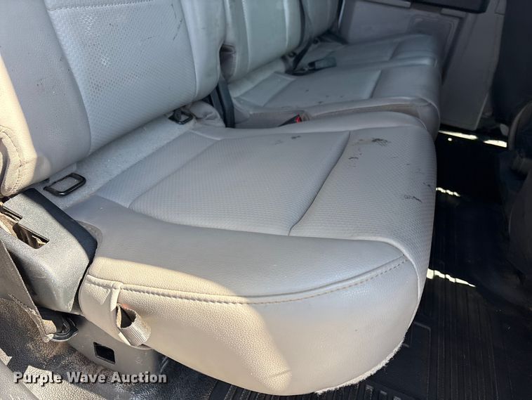 image for item EU4976 2020 Ford F350 Super Duty XL Ext. Cab utility bed pickup truck