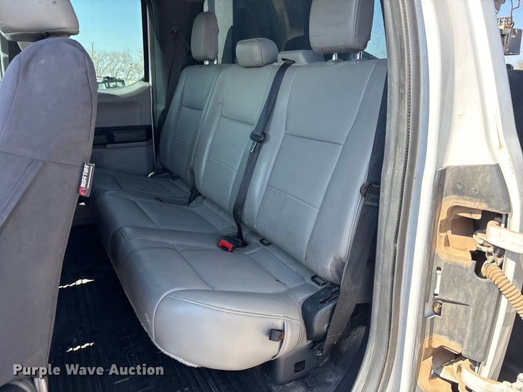 image for item EU4976 2020 Ford F350 Super Duty XL Ext. Cab utility bed pickup truck