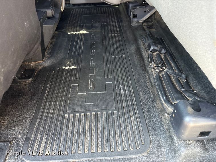image for item EU4976 2020 Ford F350 Super Duty XL Ext. Cab utility bed pickup truck