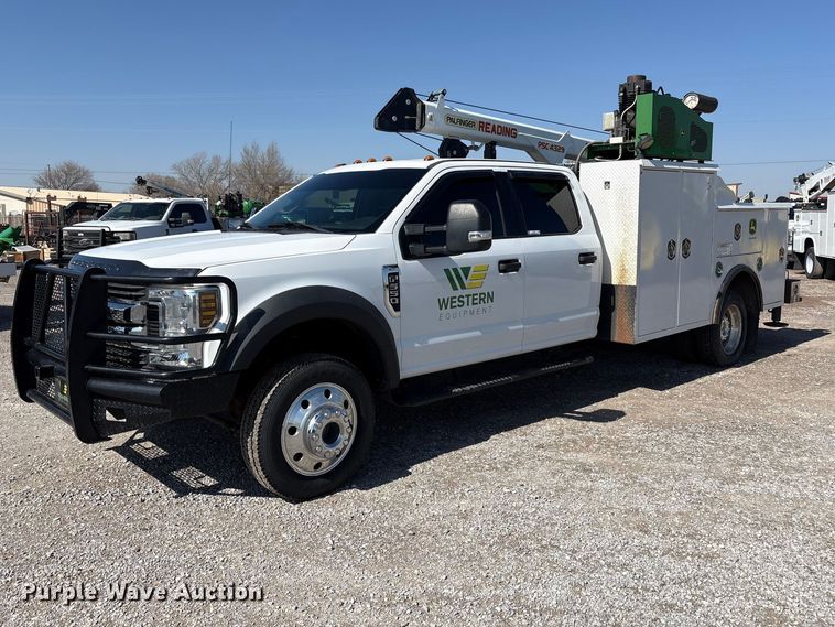 image for item EU4977 2018 Ford F550  utility / service truck