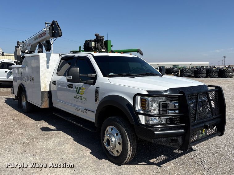 image for item EU4977 2018 Ford F550  utility / service truck