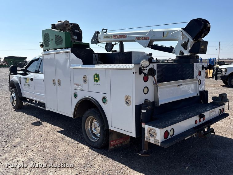 image for item EU4977 2018 Ford F550  utility / service truck