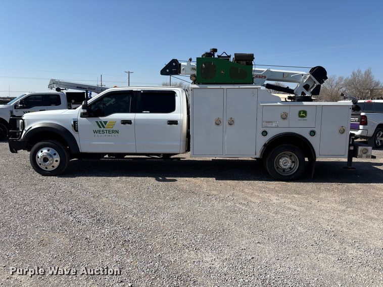 image for item EU4977 2018 Ford F550  utility / service truck