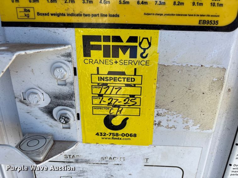 image for item EU4977 2018 Ford F550  utility / service truck