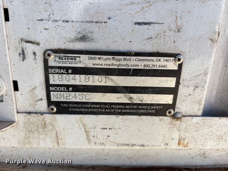 image for item EU4977 2018 Ford F550  utility / service truck