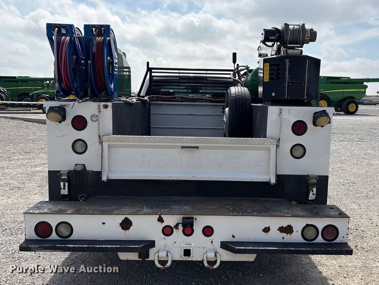 image for item EU4979 2018 Ford F350 Super Duty XL Ext. Cab utility bed pickup truck