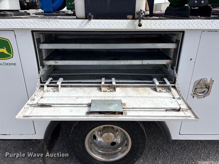 image for item EU4979 2018 Ford F350 Super Duty XL Ext. Cab utility bed pickup truck