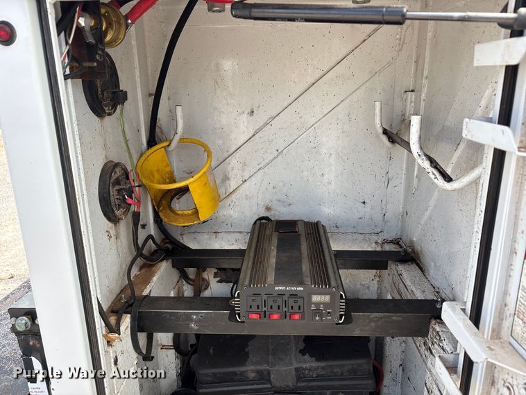 image for item EU4979 2018 Ford F350 Super Duty XL Ext. Cab utility bed pickup truck