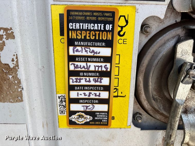 image for item EU4979 2018 Ford F350 Super Duty XL Ext. Cab utility bed pickup truck