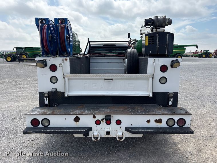 image for item EU4979 2018 Ford F350 Super Duty XL Ext. Cab utility bed pickup truck