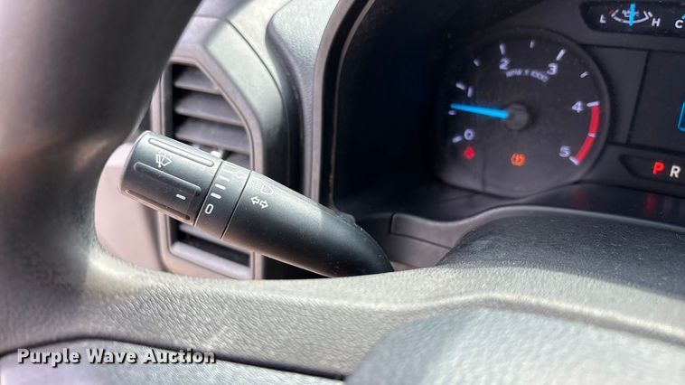 image for item EU4979 2018 Ford F350 Super Duty XL Ext. Cab utility bed pickup truck