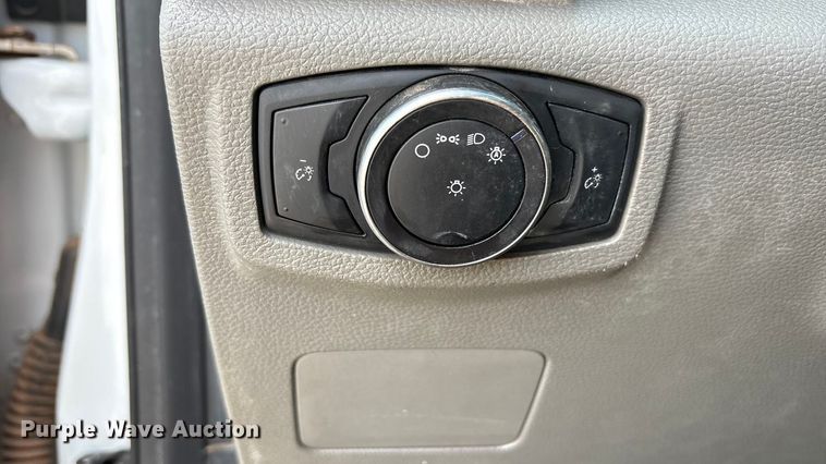 image for item EU4979 2018 Ford F350 Super Duty XL Ext. Cab utility bed pickup truck