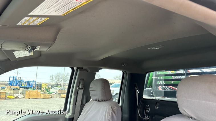 image for item EU4979 2018 Ford F350 Super Duty XL Ext. Cab utility bed pickup truck