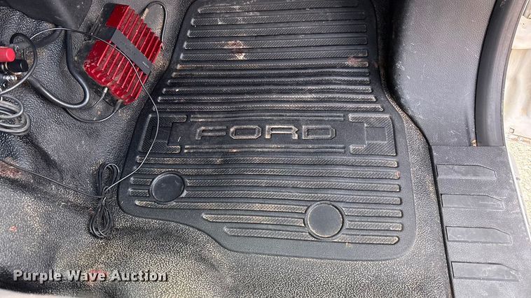 image for item EU4979 2018 Ford F350 Super Duty XL Ext. Cab utility bed pickup truck