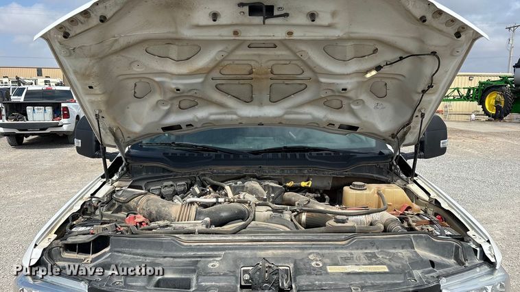 image for item EU4979 2018 Ford F350 Super Duty XL Ext. Cab utility bed pickup truck