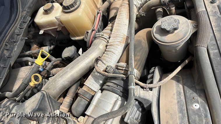 image for item EU4979 2018 Ford F350 Super Duty XL Ext. Cab utility bed pickup truck