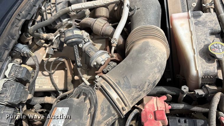 image for item EU4979 2018 Ford F350 Super Duty XL Ext. Cab utility bed pickup truck