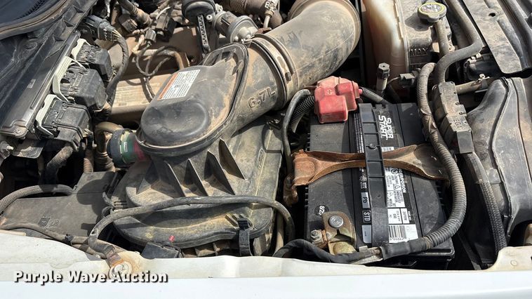 image for item EU4979 2018 Ford F350 Super Duty XL Ext. Cab utility bed pickup truck