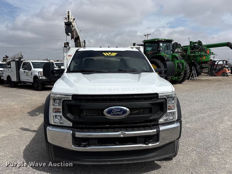 image for item EU4980 2021 Ford F550 Super Duty XL utility / service truck
