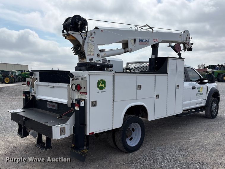 image for item EU4980 2021 Ford F550 Super Duty XL utility / service truck