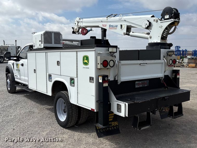 image for item EU4980 2021 Ford F550 Super Duty XL utility / service truck